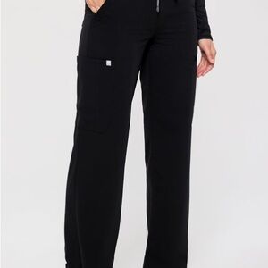 Fabletics High-Rise Wide Leg Scrub Pants